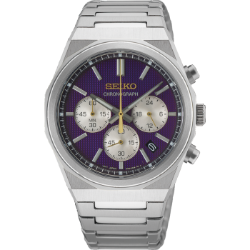Seiko Chrono Staal Purple 100mtr HGK003P1 - 621577