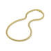 14krt gouden collier met zilveren kern vossestaart 45,5cmx4.5mm met groot veerslot - 621464 14krt gouden collier met zilveren kern vossestaart 45,5cmx4.5mm met groot veerslot - 621464