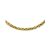 14krt gouden collier met zilveren kern vossestaart 45,5cmx4.5mm met groot veerslot - 621464 14krt gouden collier met zilveren kern vossestaart 45,5cmx4.5mm met groot veerslot - 621464