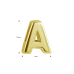 14krt gouden letterbedel A - 620214