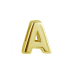 14krt gouden letterbedel A - 620214