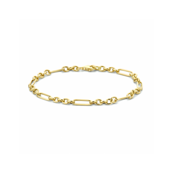 14krt gouden armband 19cm 4mm - 619752