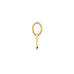 14krt gouden letterbedel V - 621299 14krt gouden letterbedel V - 621299