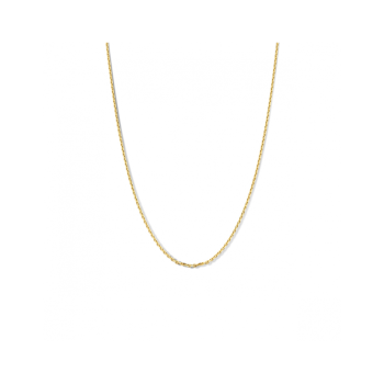 14krt gouden anker collier gediamanteerd 50cm 2,0mm - 620370