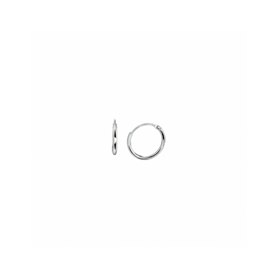 Zilver oorringen 13mm x 1.3mm - 619206