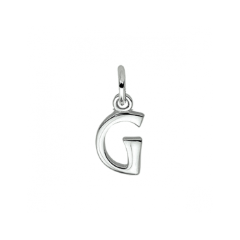 Zilveren hanger letter G - 620507 Zilveren hanger letter G - 620507