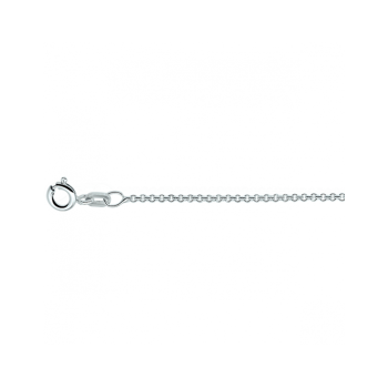 Zilveren anker collier rond 60cm 1,1mm - 620951