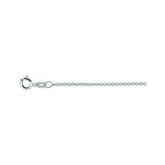 Zilveren anker collier rond 60cm 1,1mm - 620951