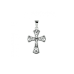 ZIlveren hanger oxi kruis - 621261