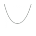 Zilveren vossestaart collier oxi 60cm 2,0mm - 619924