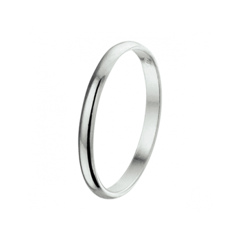 ZIlveren ring glad maat 15.5 - 620789 ZIlveren ring glad maat 15.5 - 620789