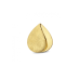 14krt gouden hanger poli/mat (S003) - 619041