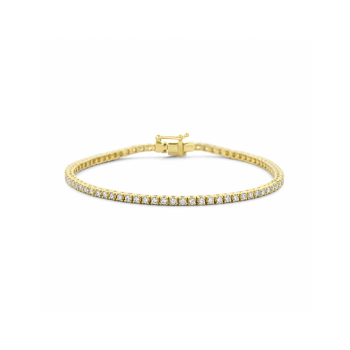 14krt gouden tennisarmband met Labgrown diamant 2.00ct G SI 2,3 mm 17,5 cm - 619534