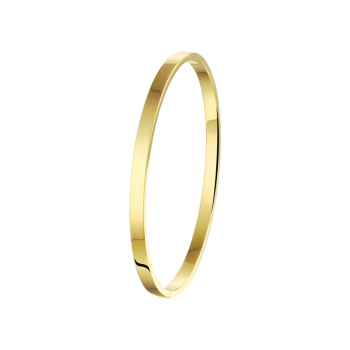 ZilGold slavenarmband scharnier massief vlakke buis 68x4mm - 620947