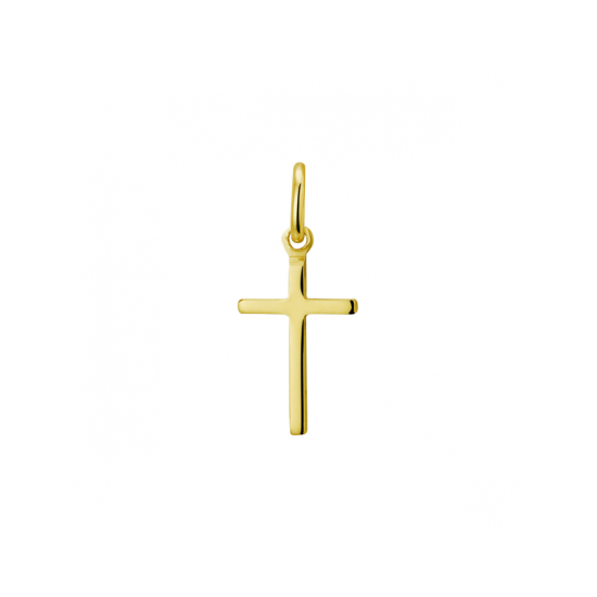 ZIlveren hanger kruis 3 micron verguld - 620474 ZIlveren hanger kruis 3 micron verguld - 620474