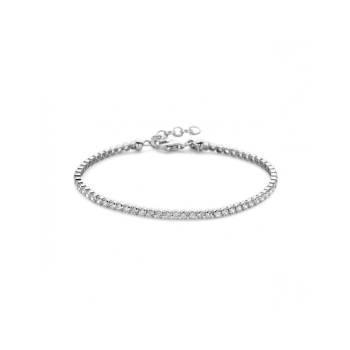 ZIlveren tennisarmband zirkonia 2,5 mm 16 + 3 cm - 621024 ZIlveren tennisarmband zirkonia 2,5 mm 16 + 3 cm - 621024
