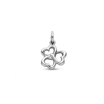 Zilveren hanger hartjes 16mm - 620593 Zilveren hanger hartjes 16mm - 620593