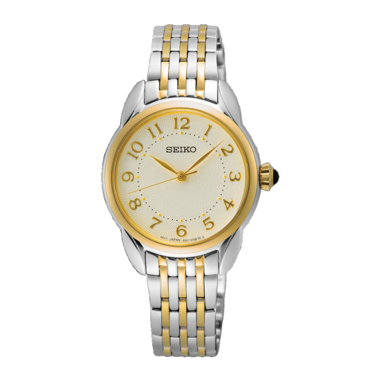 Seiko dameshorloge bicolor 50mtr SUR562P1 - 620232