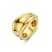 14krt gouden ring asymmetrisch - 619525