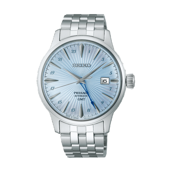 Seiko Presage Automaat Staal Blauw SSK037J1 - 620518