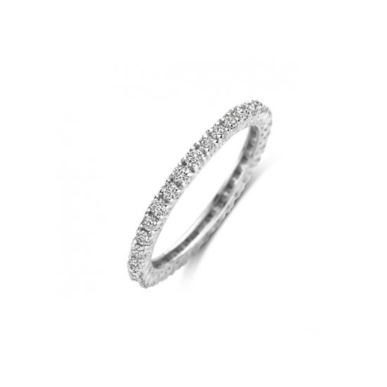 14krt witgouden ring alliance met diamant 0.70ct H SI - 620359