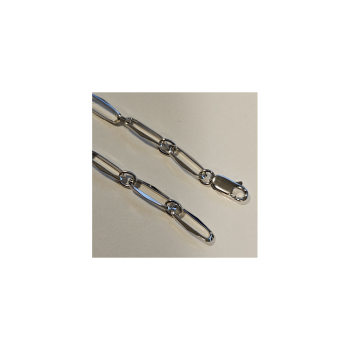 Zilveren armband closed forever massief 4,5 mm - 621336