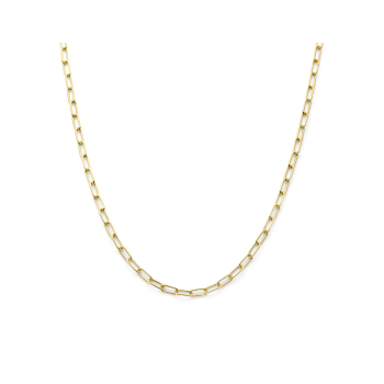 14krt gouden collier met zilveren kern 45cm 4.7mm - 620366
