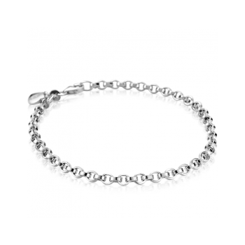 ZINZI zilveren schakelarmband rond 3,5mm ZIA1702 - 620546