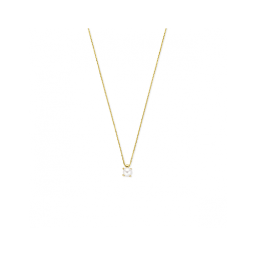 14krt gouden collier met zoetwaterparel hanger 41 - 43 - 45 cm - 621385 14krt gouden collier met zoetwaterparel hanger 41 - 43 - 45 cm - 621385