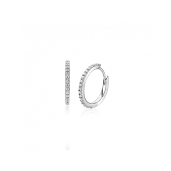 ZINZI zilveren creolen met zirkonia 13x1.6mm ZIO2831 - 620894 ZINZI zilveren creolen met zirkonia 13x1.6mm ZIO2831 - 620894