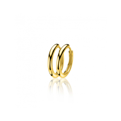 ZINZI zilveren oorringen 17x2mm verguld ZIO402G - 620840