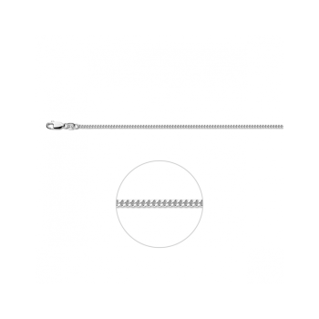 ZIlveren gourmet collier 55cm 2,1 mm - 621259